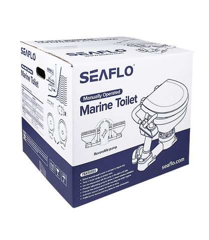 مرحاض بحري يدوي التشغيل من SEAFLO