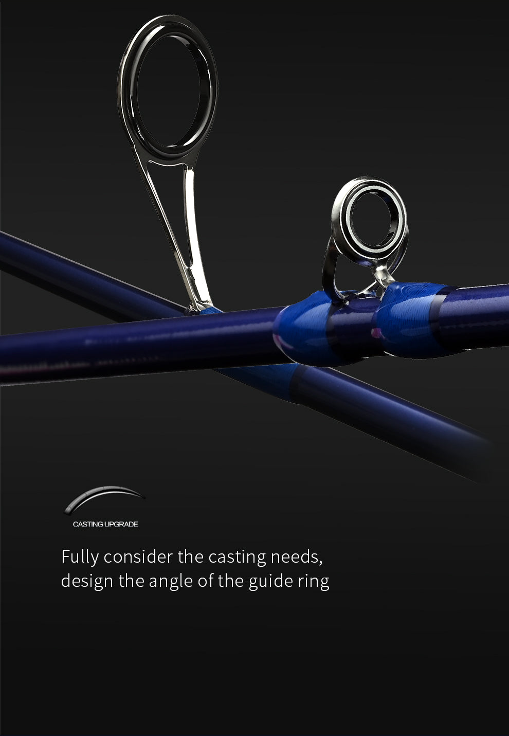 Crony Galaxy 702MH Spinning Rod, 7 ft Carbon Graphite